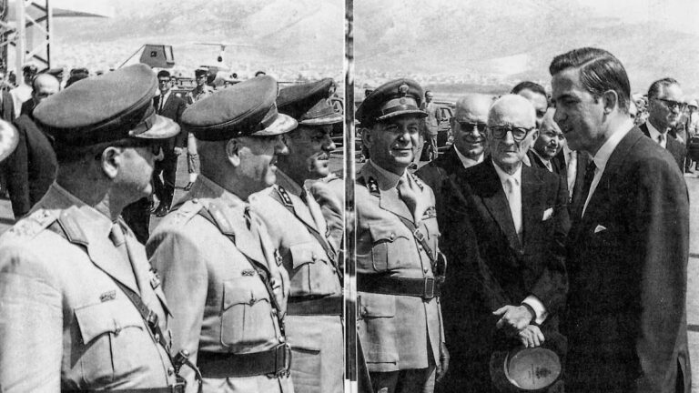 Χούντα Βασιλιάς αντιπραξικόπημα αντικίνημα